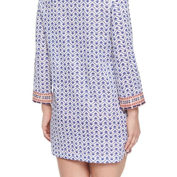 Soft Joie Daria Geo-Print Coverup Tunic Dress - Picture 4 of 14